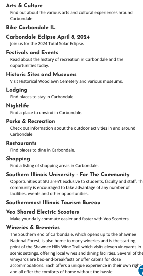 10 Things To Do In Carbondale