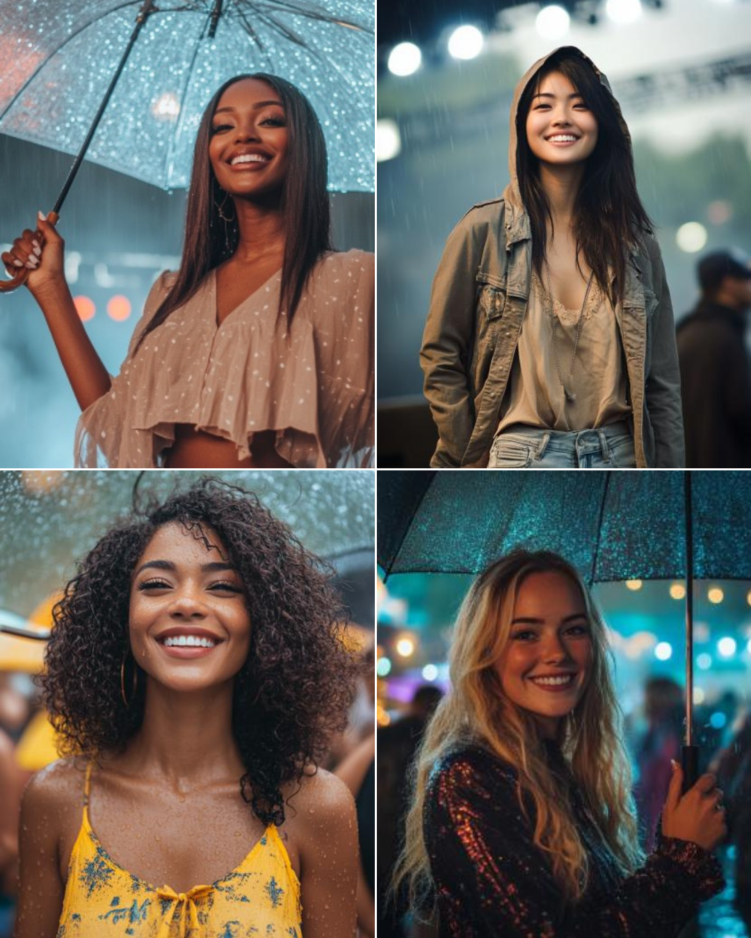 6 Music Festival Packing for Rain or Shine (Poncho Sun Hat Layers)
